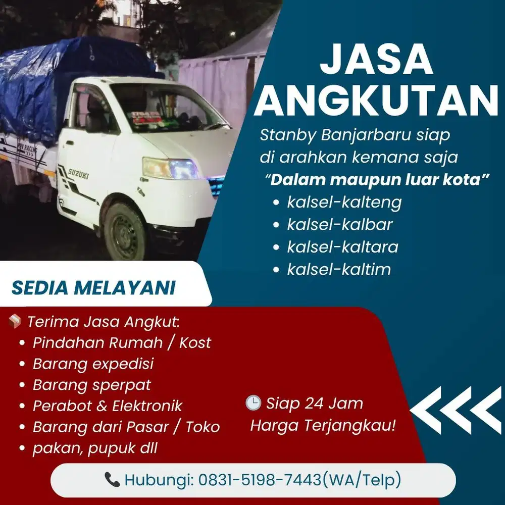 Jasa angkutan pick up