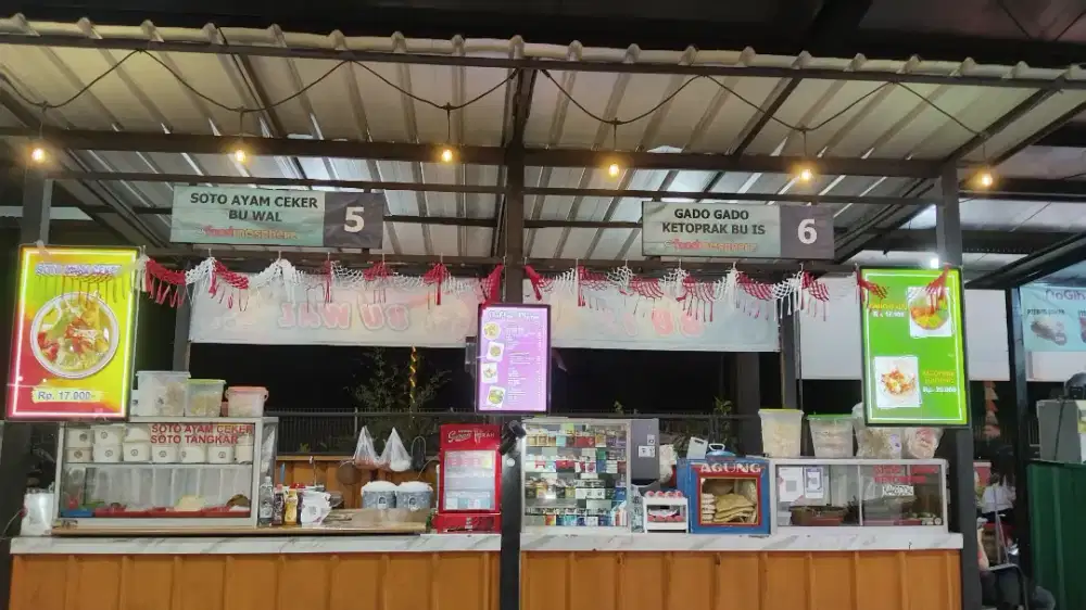 LOKER JAGA TENANT GADO- GADO KETOPRAK & SOTO AYAM CEKER BU WAL