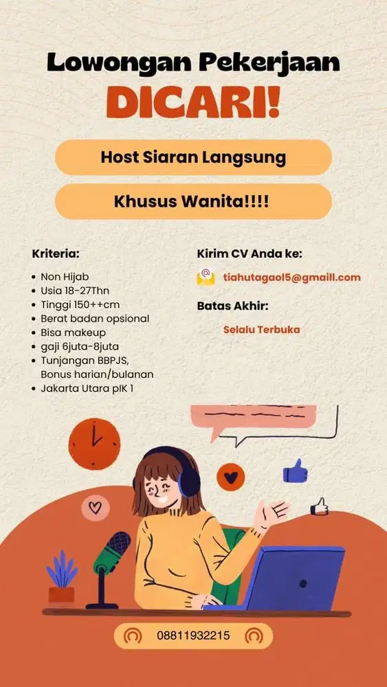 Loker Host Live PIK 1