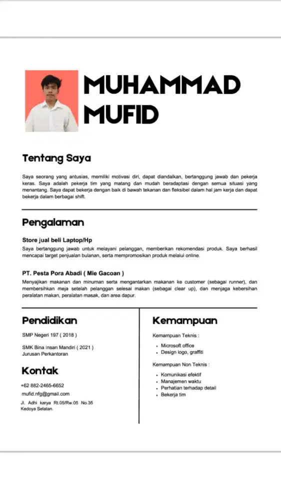 SEMOGA DAPAT KERJA