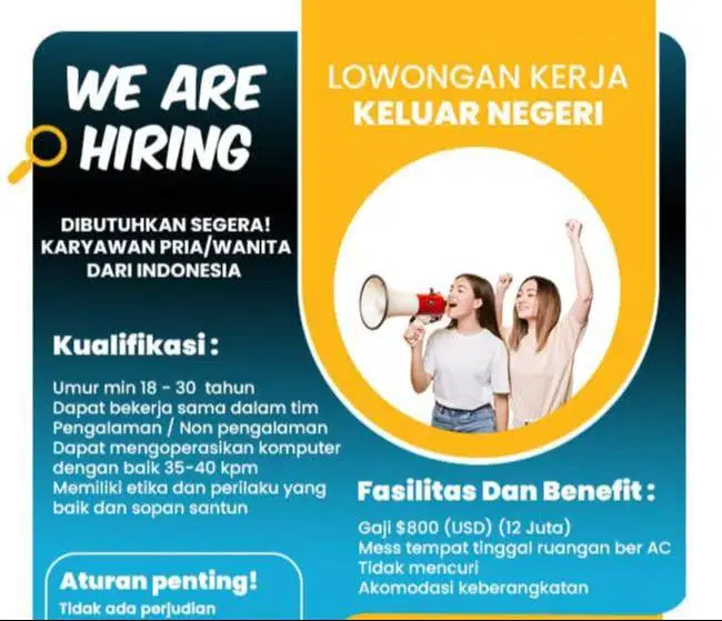 lowongan pekerjaan admin