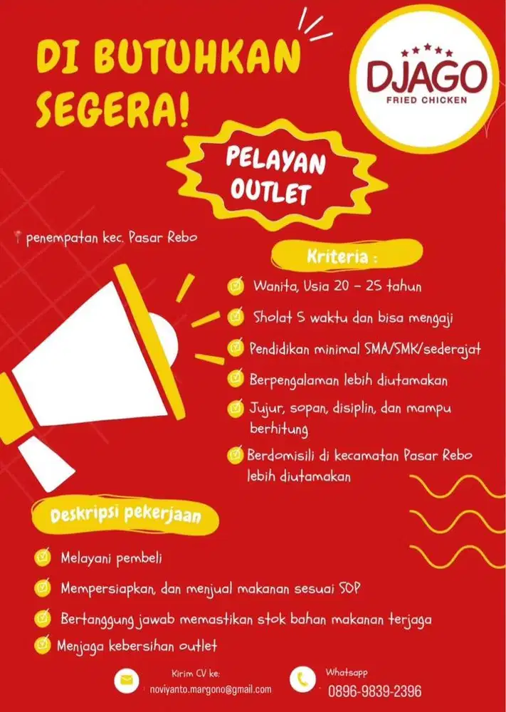 CREW OUTLET (Pelayanan Outlet)