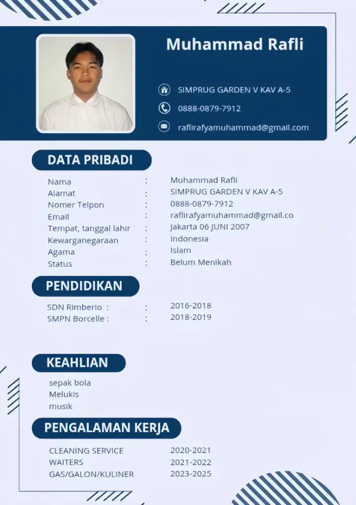 butuh pekerjaan apa saja