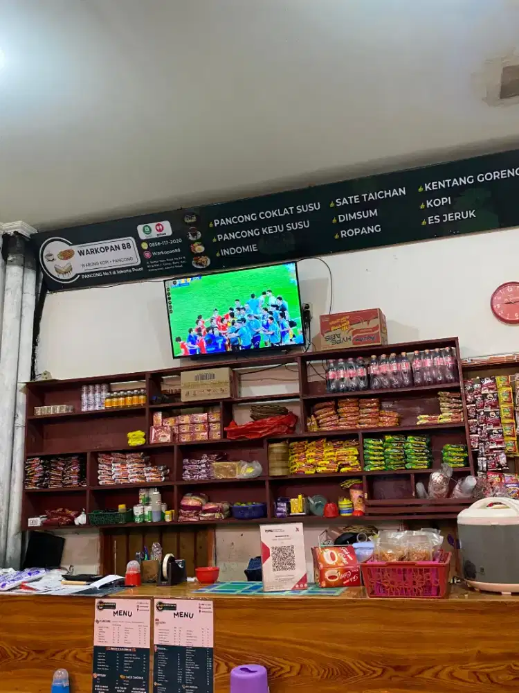 Dibutuhkan karyawan Warkopan 88