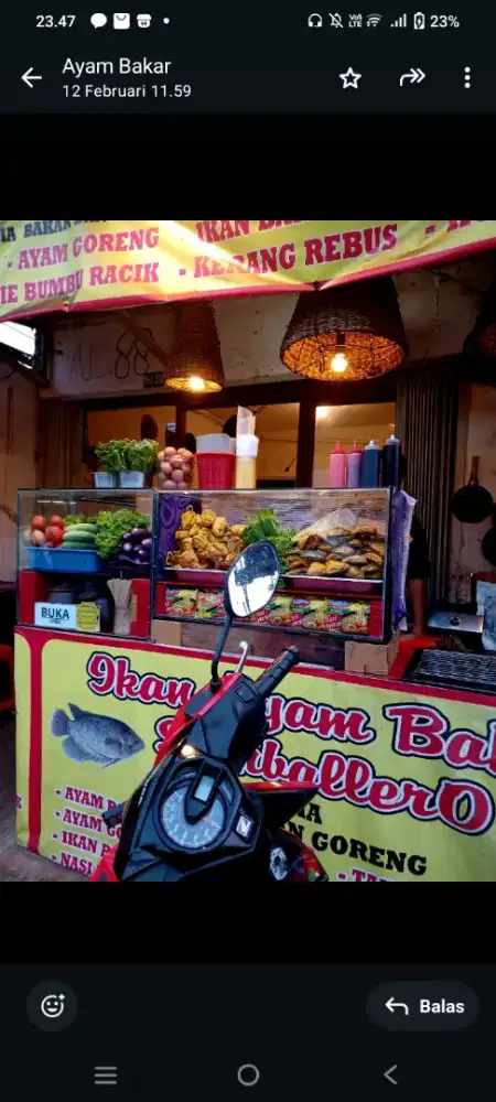 Di butuhkan pegawai cowok ayam bakar