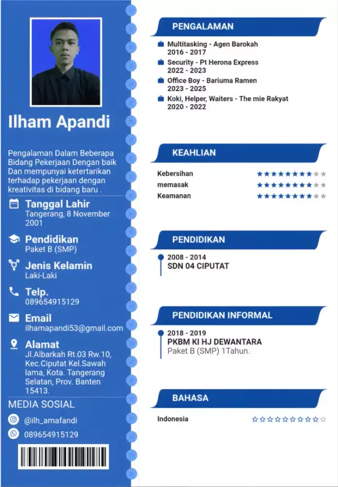 Cari Pekerjaan Apa saja .