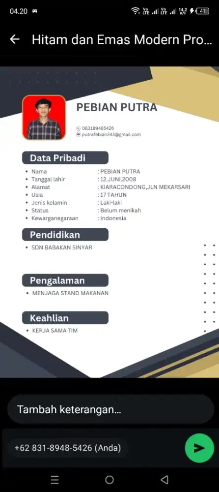 MENCARI PEKERJAAN APA SAJA BEBAS