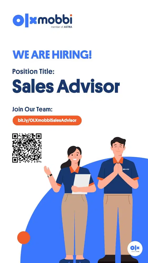 Posisi: Sales Advisor