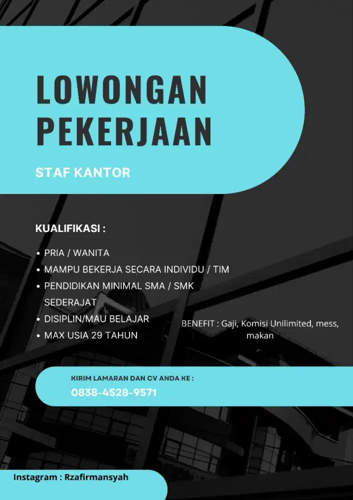 Lowongan pekerjaan