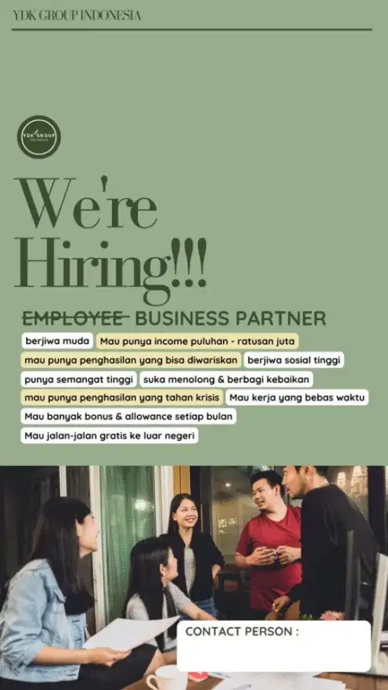 DIBUTUHKAN KONSULTAN KEUANGAN PROFESIONAL