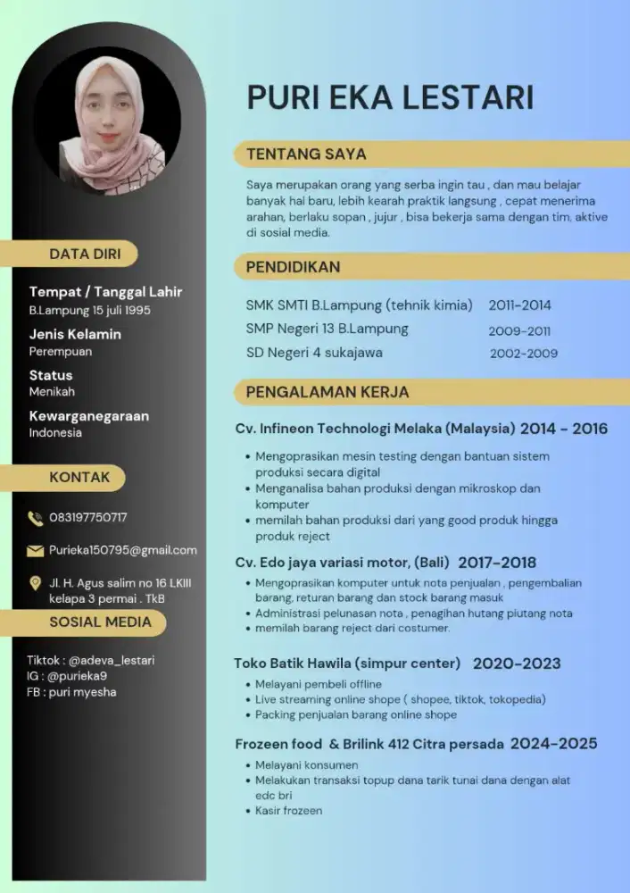 mencari pekerjaan