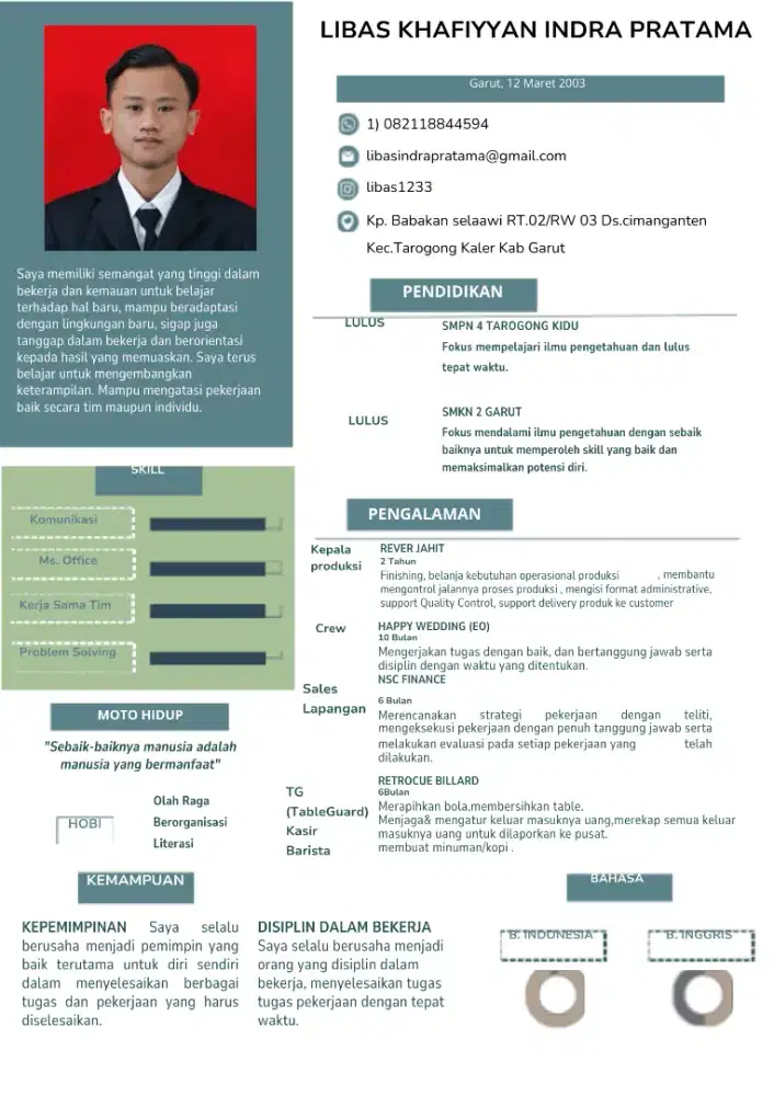 Cari pekerjaan tetap/sampingan