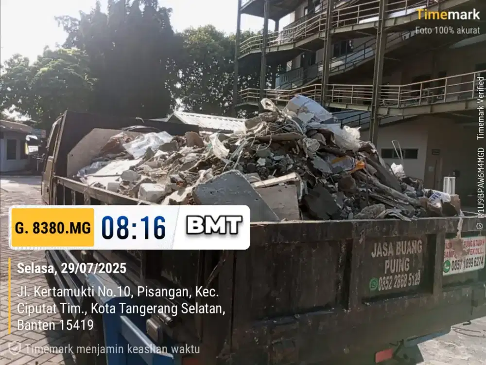 Jasa angkut puing sampah