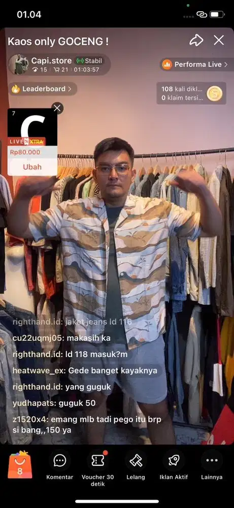 Host live thrift