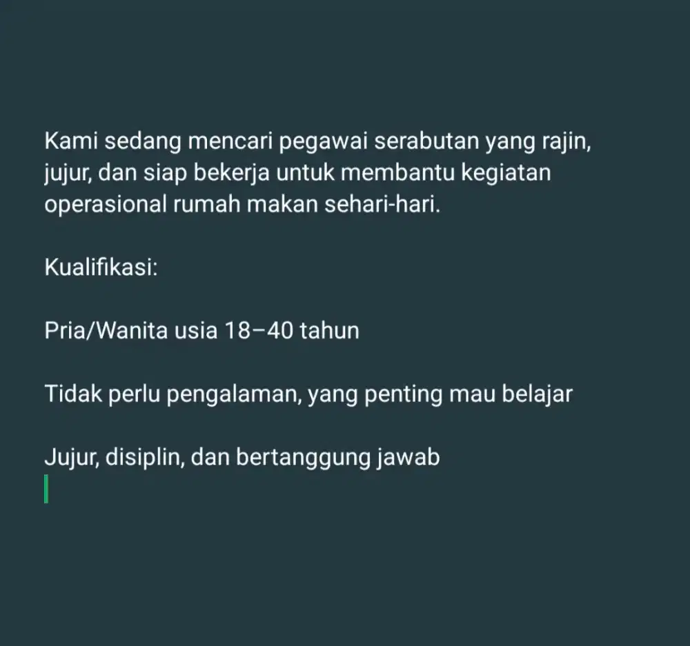 Di cari untuk bantu bantu potong- potong di dapur