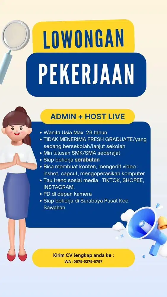 Lowongan Kerja Admin