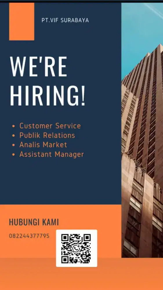 LOWONGAN KERJA SURABAYA