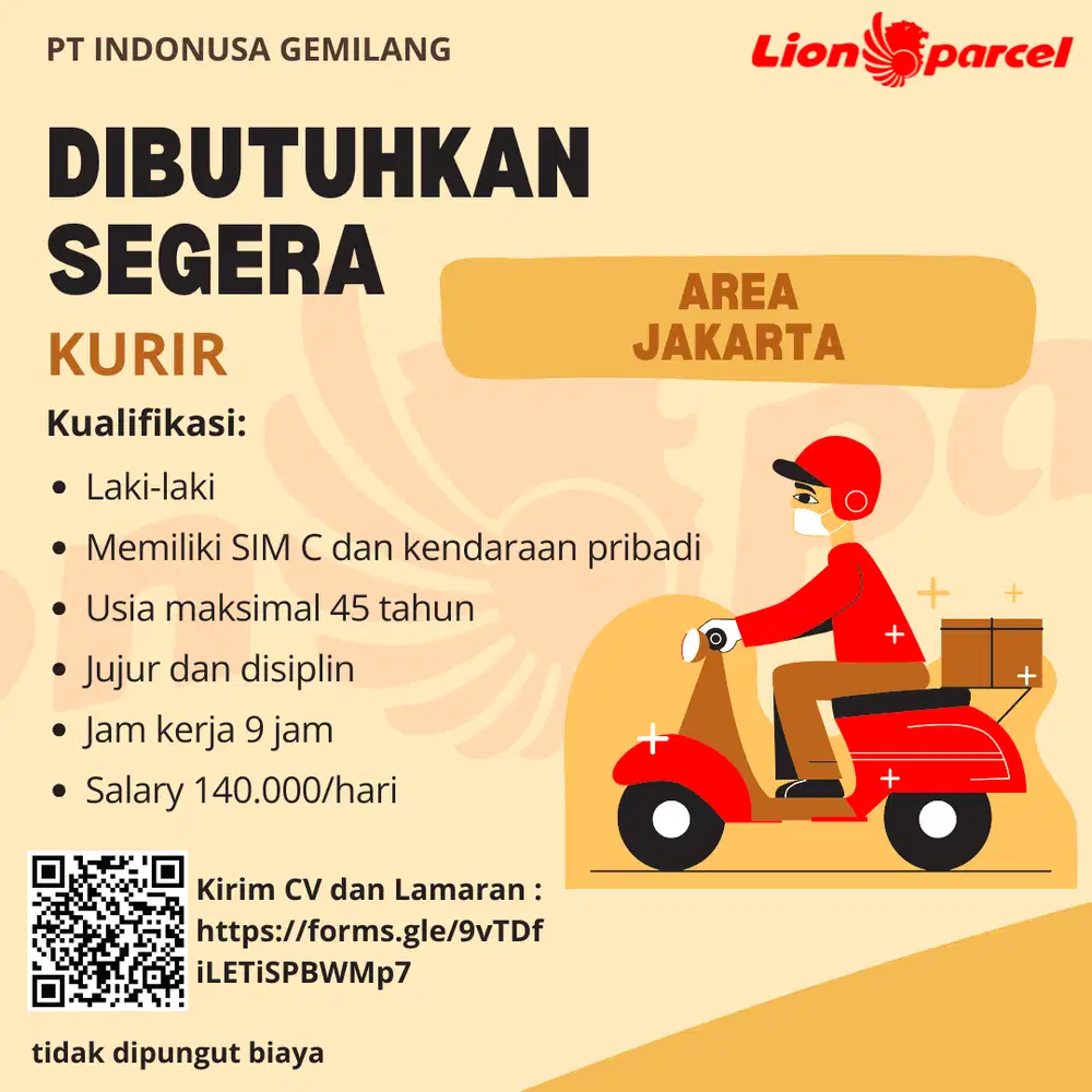 LOWONGAN KERJA KURIR