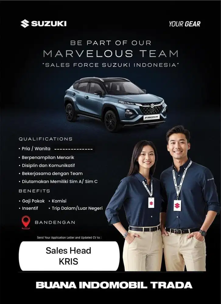 Lowongan Pekerjaan sales