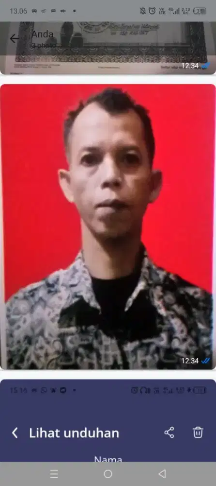 BUTUH YG BISA LANGSUNG KERJA