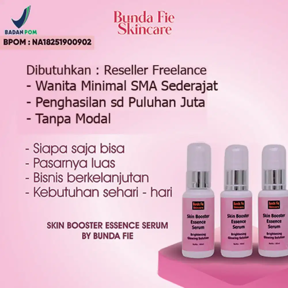 Dibutuhkan Reseller Skincare
