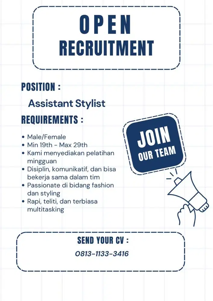 asisten stylist