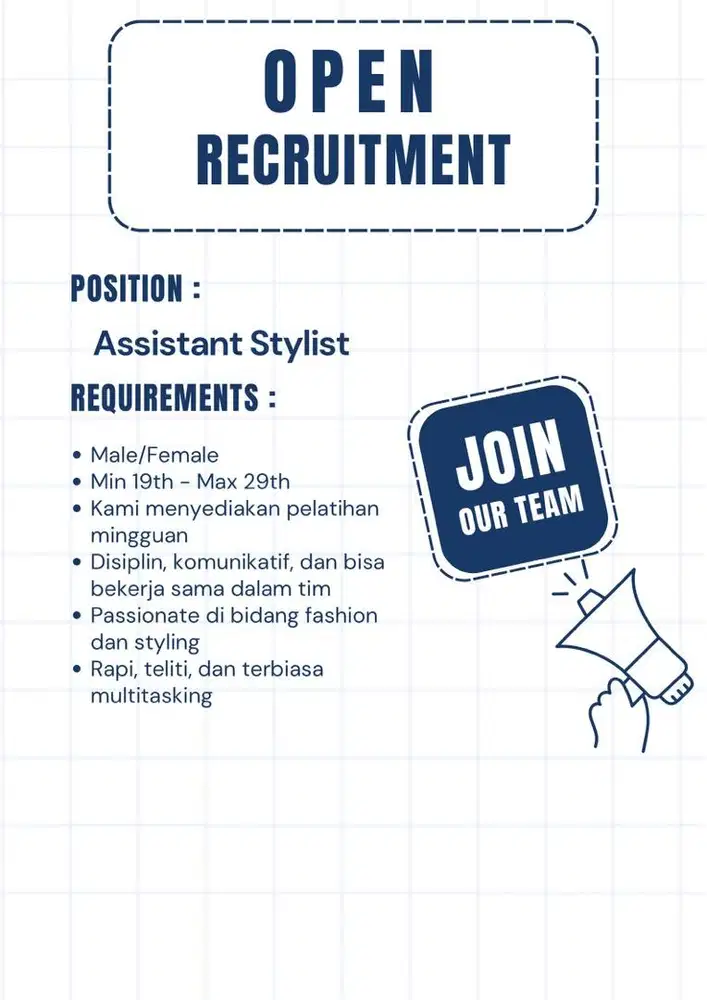 asisten stylist