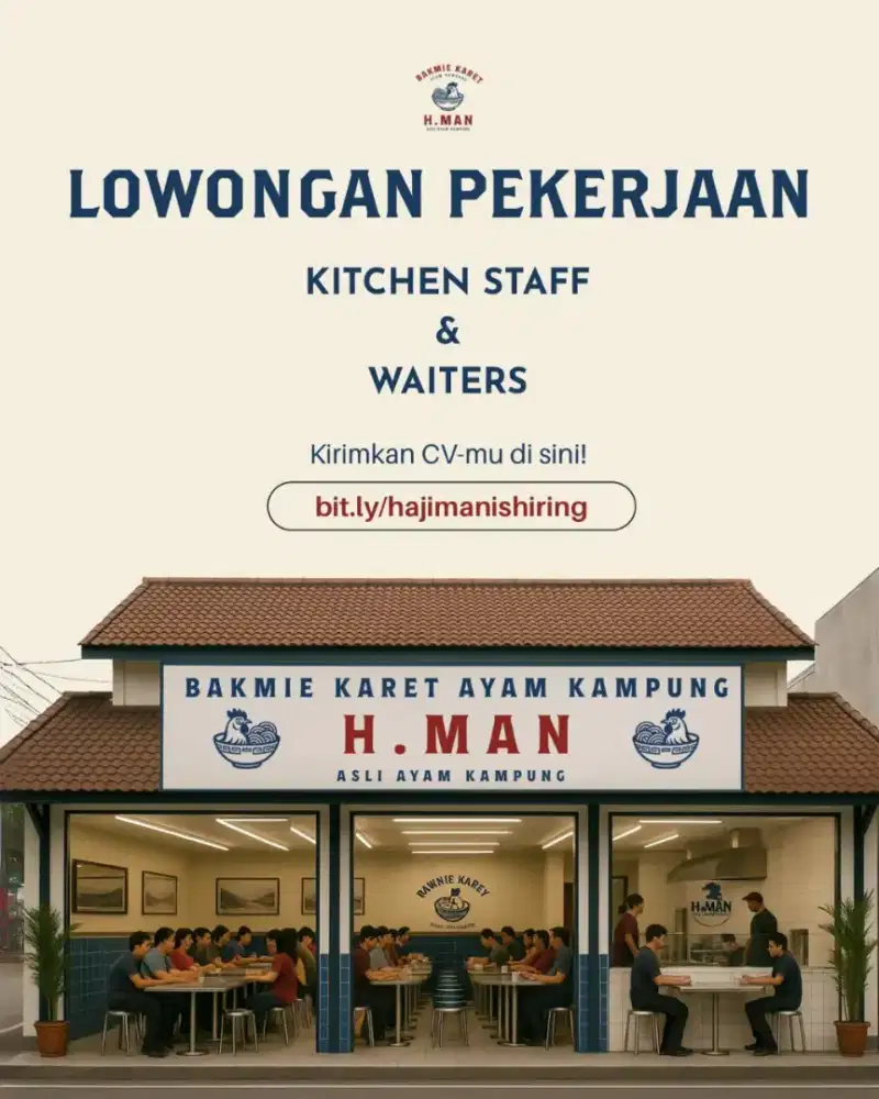LOWONGAN KERJA! DIBUTUHKAN CEPAT