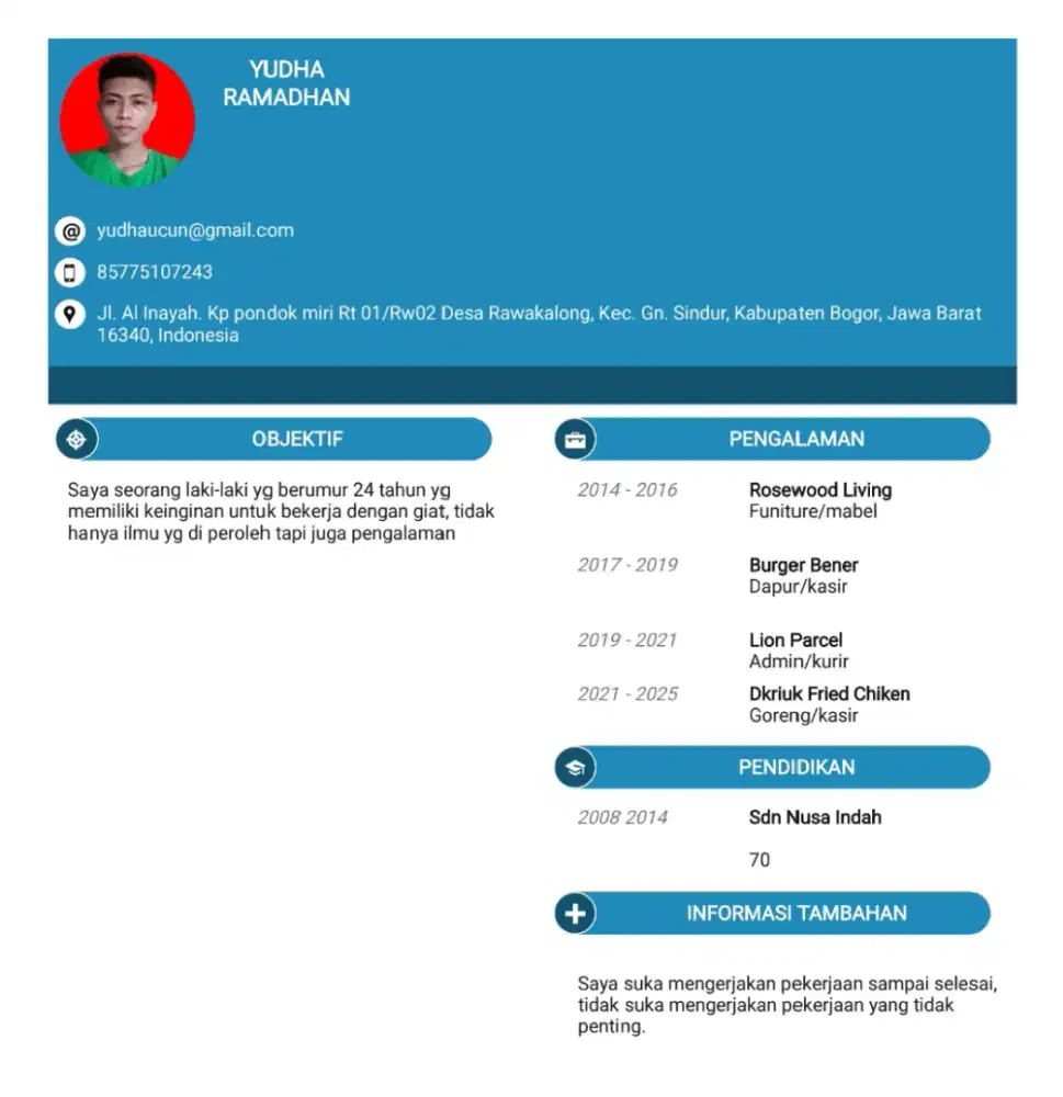 Info Lowongan Kerja