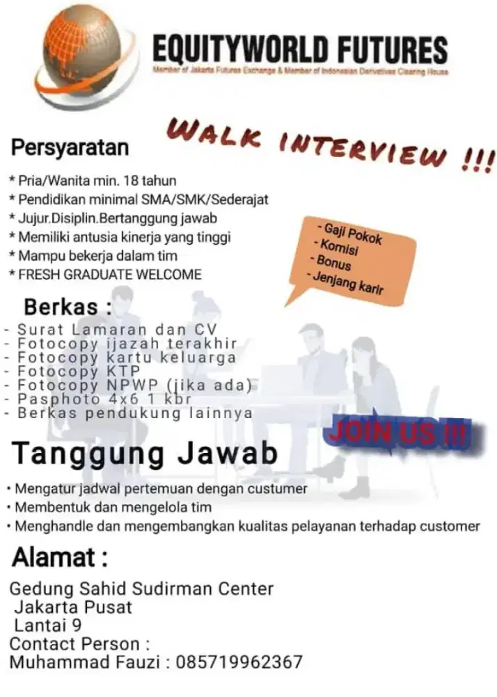 lowongan kerja jakarta