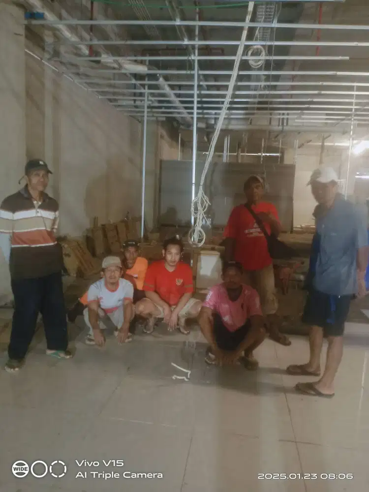 Pengawas, SPV, PIC Proyek Bangunan, Interior, & tukang sipil / Baja