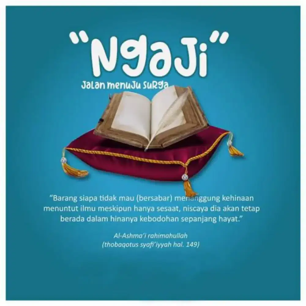 NGAJI SAMPAI BISA