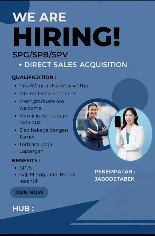 LOWONGAN PEKERJAAN SALES BANK