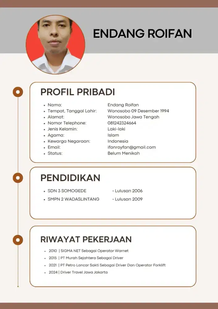 siapa kerja apa saja