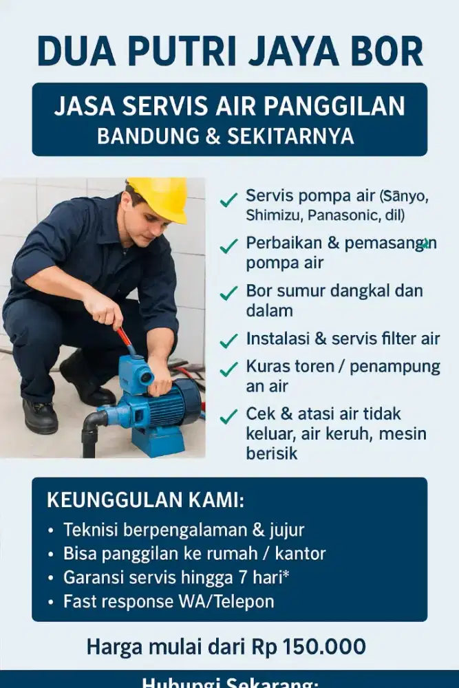 JASA SERVIS AIR BANDUNG