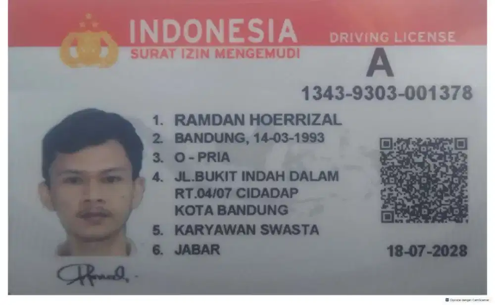 Mencari pekerjaan sebagai supir