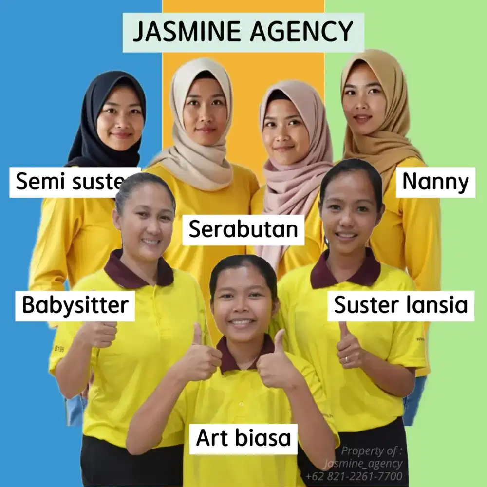 Sedia pembantu, babysitter, suster lansia