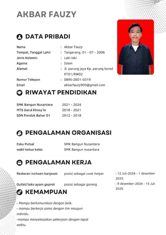 mencari pekerjaan