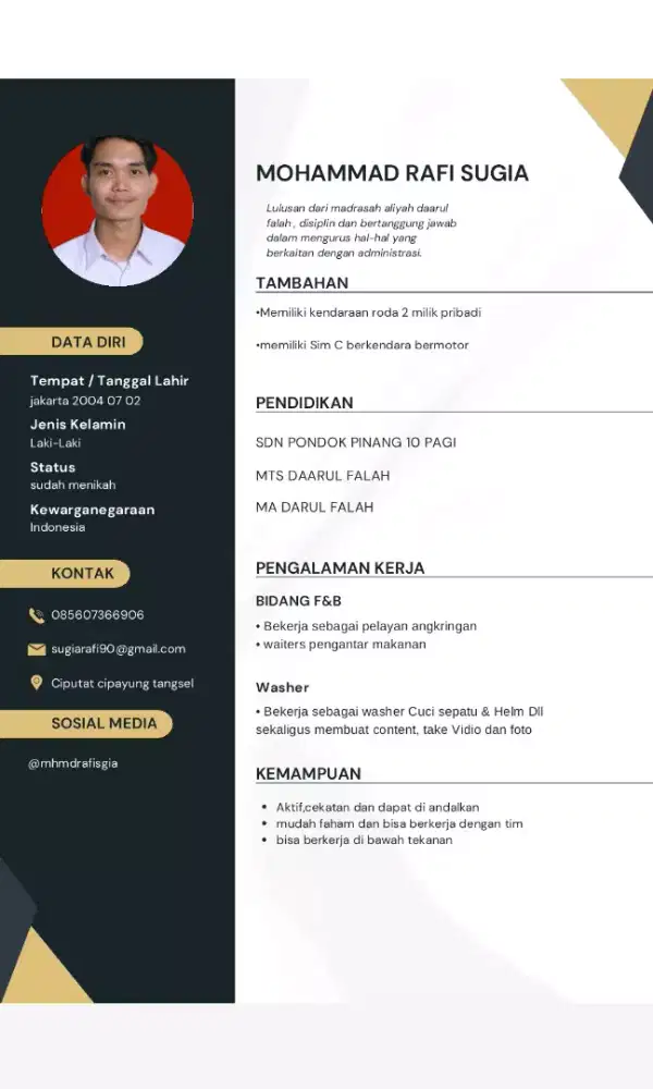 MENCARI PERKERJAAN