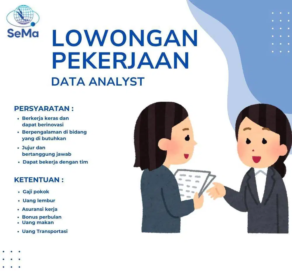 Di butuhkan segera!