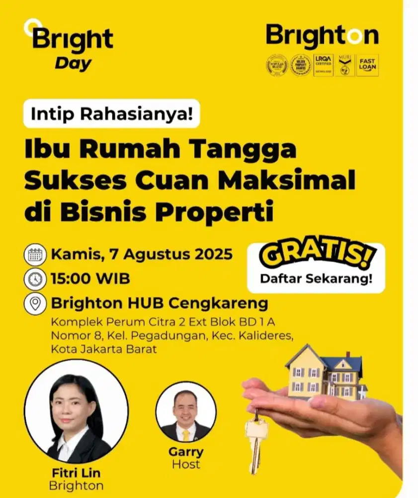 Lowongan Bisnis ( Agen Property)