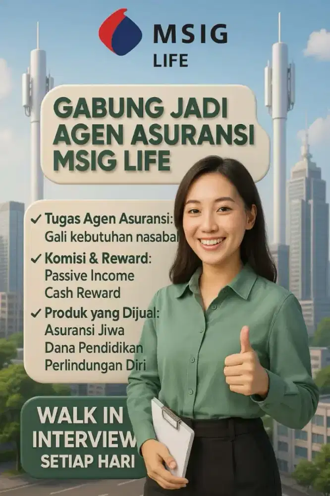 Agent Asuransi MSIG