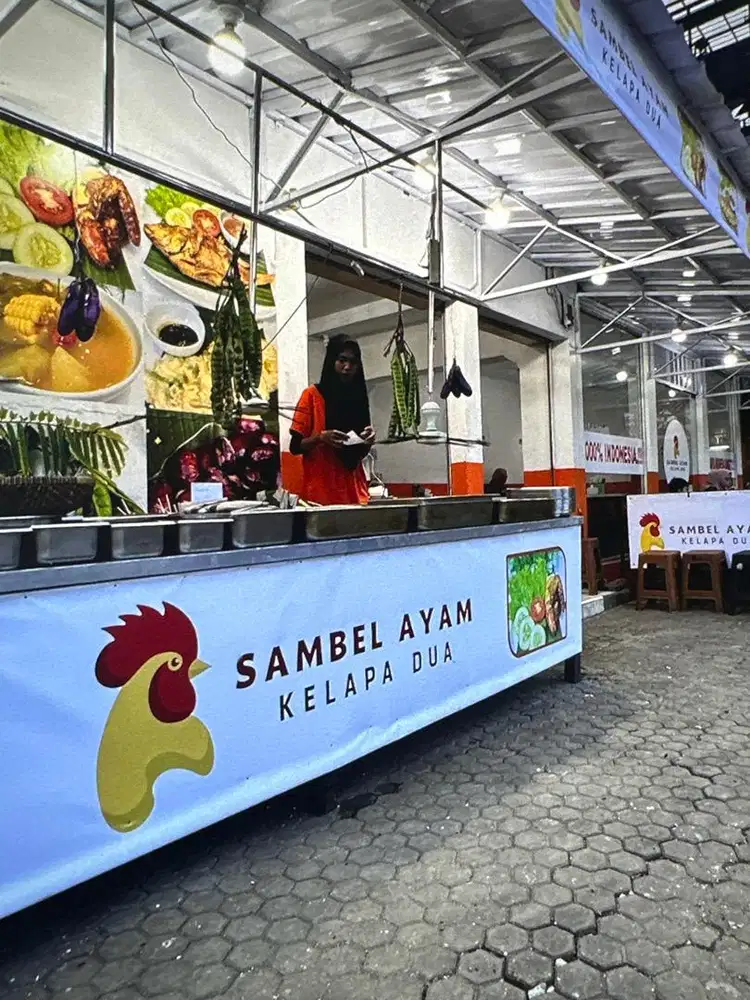 LOKER KRU OUTLET SAMBEL AYAM KELAPA DUA