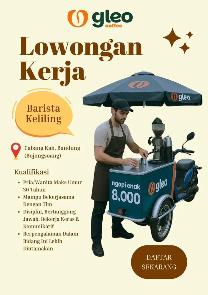 Loker kopi keliling bandung