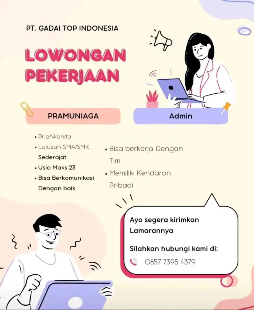 loker gadai top