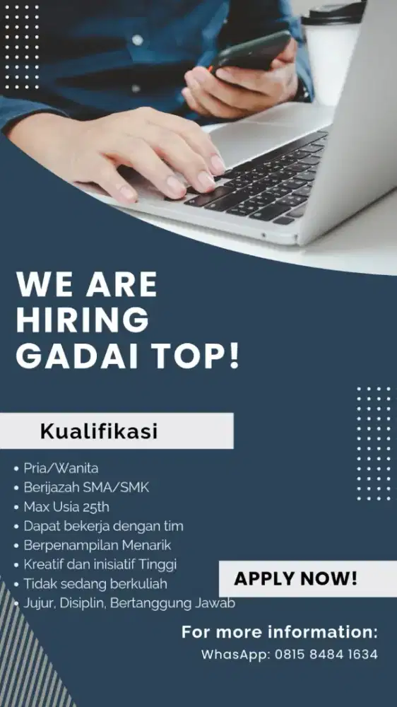 LOWONGAN PEKERJAAN