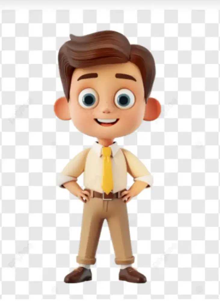 Security mencangkup Office Boy