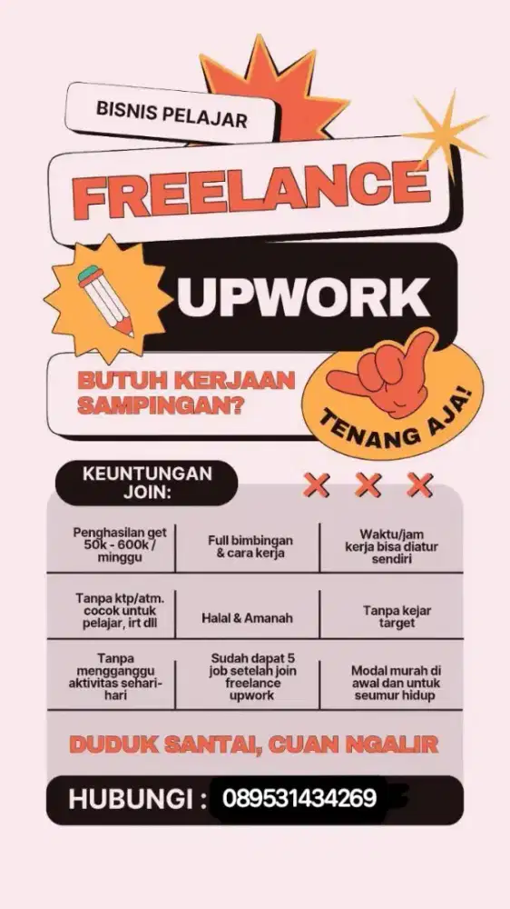 freelance modal rebahan