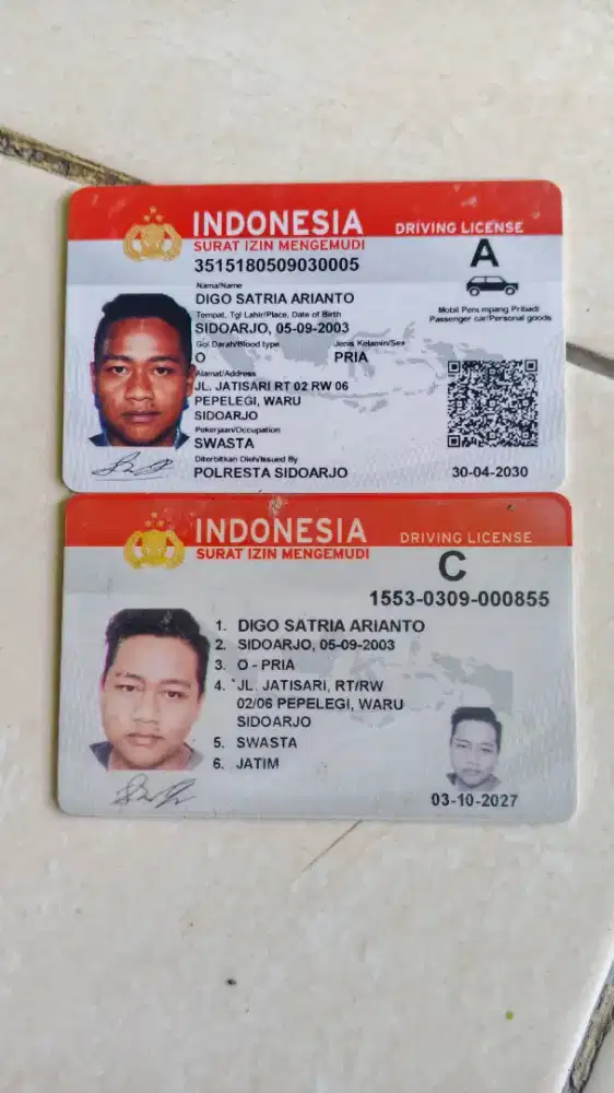 Cari kerja driver pengiriman dan pribadi