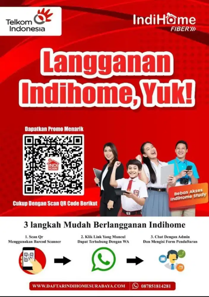 Melayani pasang baru wifi indihome